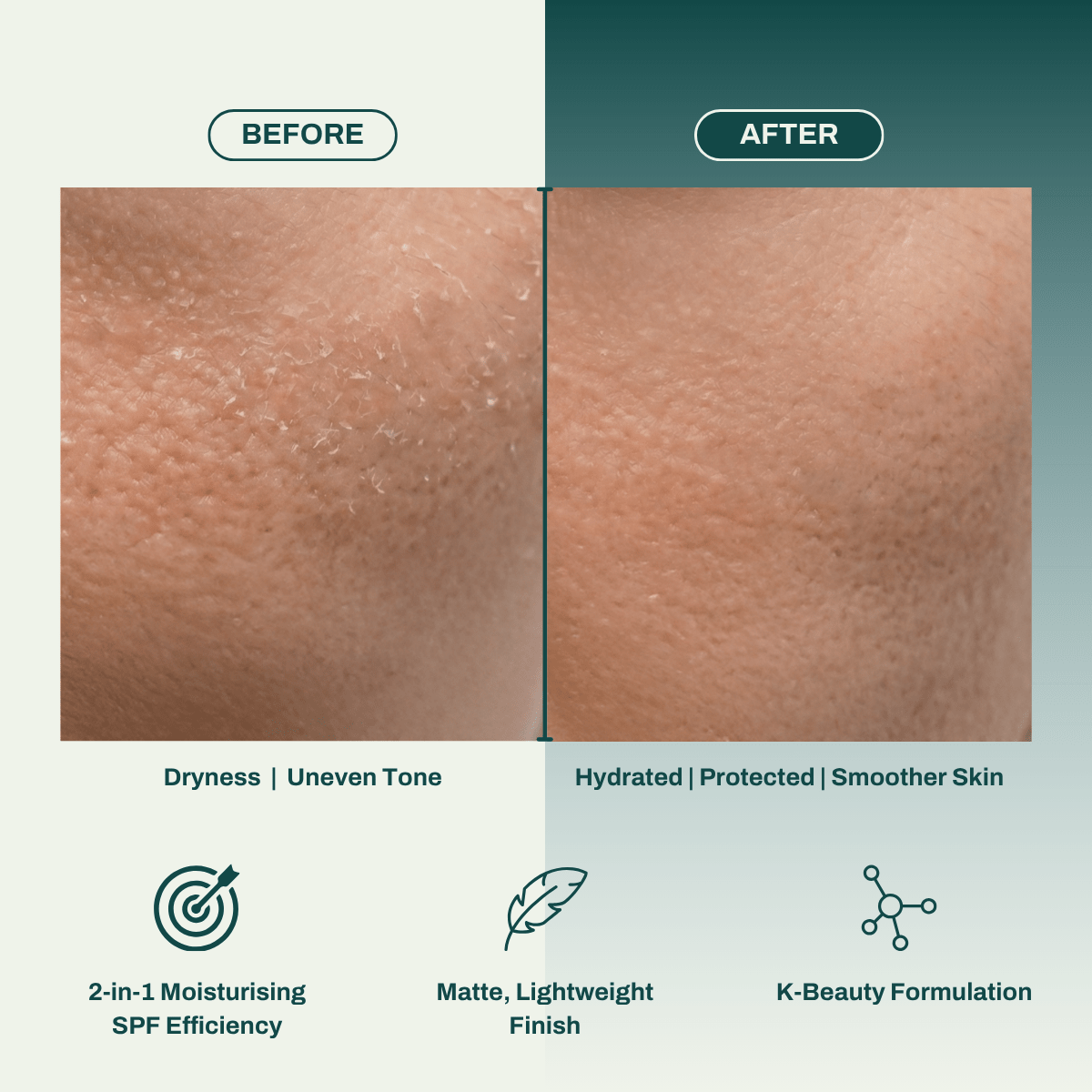 Facial Moisturiser SPF 50+ (50ml) - DAEBY